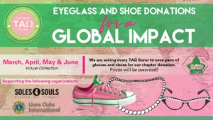Eyeglass and Shoe Donations 2021 Flyer - Revised